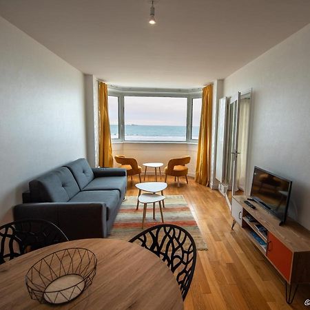 Appartement Pleine Vue Mer 34 Ch. Du Sillon Saint-Malo Plage Kültér fotó